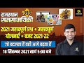 Rajasthan Current Affairs 2021 |#393 Important Questions Plan or Budget| For All Exams |Narendra Sir