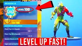 XP BOOST IN FORTNITE SEASON 8 (MAX LEVEL) EASY TIPS AND TRICKS screenshot 4