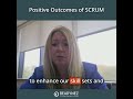 Positive Outcomes of SCRUM