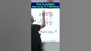 Master the Multiply by 11 Rule in Seconds ⏱️ | Maths Trick ft. Rajiv Sir