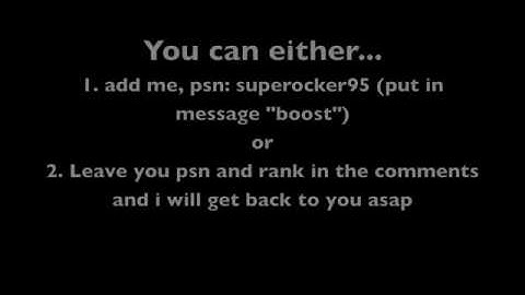 Mw2 Riot Shield Boosting Clan *Ps3*