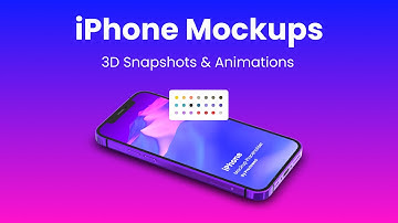 Create awesome 3D iPhone mockups in under 2 minutes