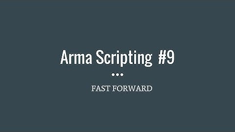 Arma 3 Scripting Civilian Spawn (Fast Forward)