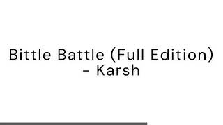 Bittle Battle Extended - Karshaper