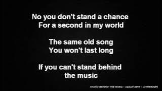 Download lagu Anjulie - Stand Behind The Music (Clean)