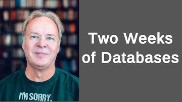 Monty Widenius from MariaDB - Two Weeks of Databases #DB2W