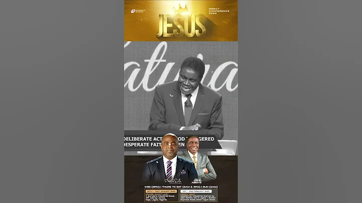 Join the livestream: Bishop David Abioye at Mercy Conference 2025