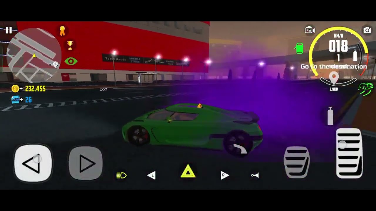 Super car 😍 Night ride 🏎️