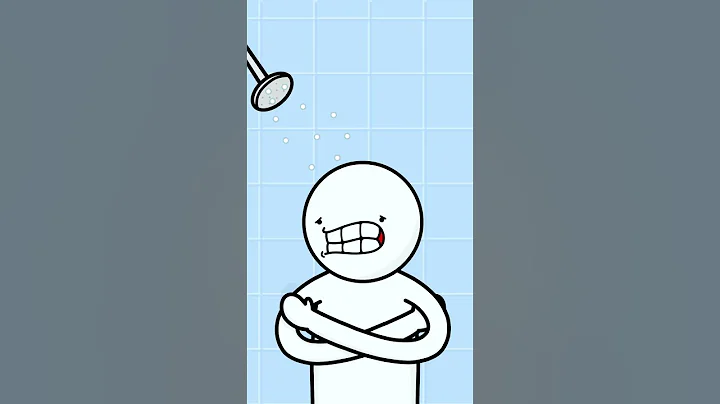 SENSITIVE SHOWERS | ANIMATION MEME  #animation #meme #shorts