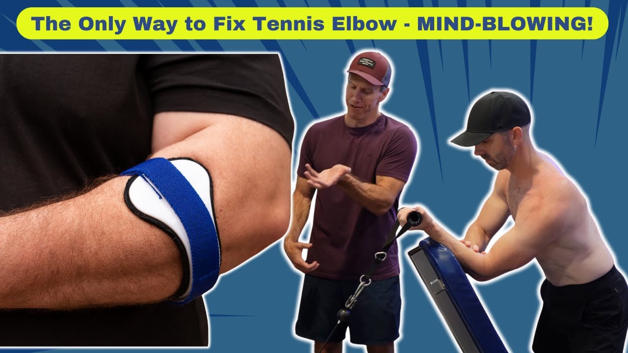 The Only Way to Fix Tennis Elbow - MIND-BLOWING!