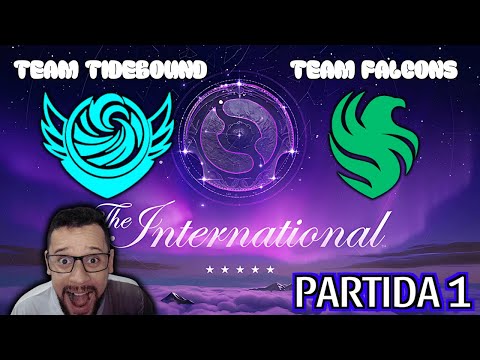 DOTA 2 - THE INTERNATIONAL - TEAM FALCONS VS TEAM TIDEBOUND ( 1° PARTIDA )