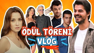Tozluyaka oyuncuları ile ödül töreninde buluştuk | Kurtuluş Kuş ve Burak Bulut'u yakaladık | Vlog