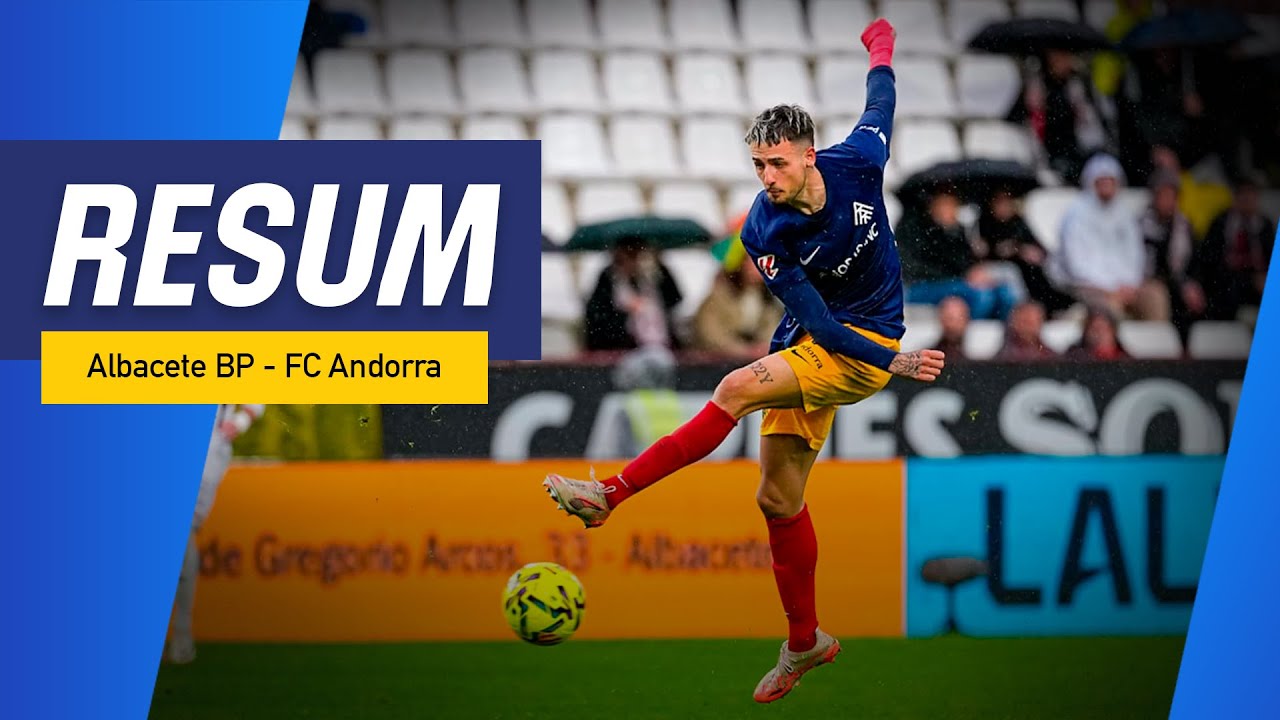 Albacete BP 1-0 FC Andorra | Jornada 14 LaLiga Hypermotion
