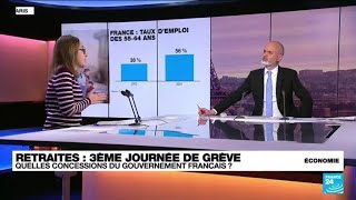 Mobilisation contre la réforme des retraites en France : quelles concessions peut faire l'exécutif ?