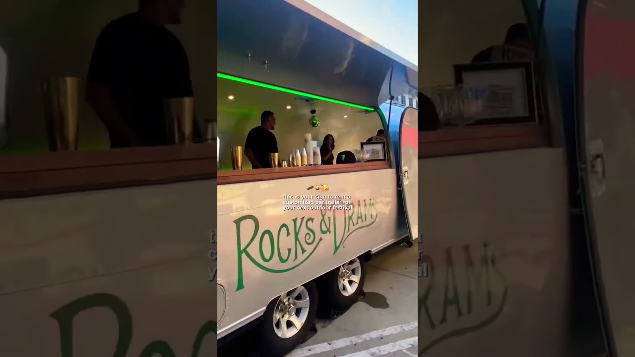 VIP Mobile Bar Build Downtown Ventura Kickoff Party.