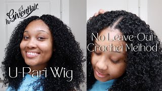 No Leaveout Crochet Method on A UPart Wig l HerGivenHair