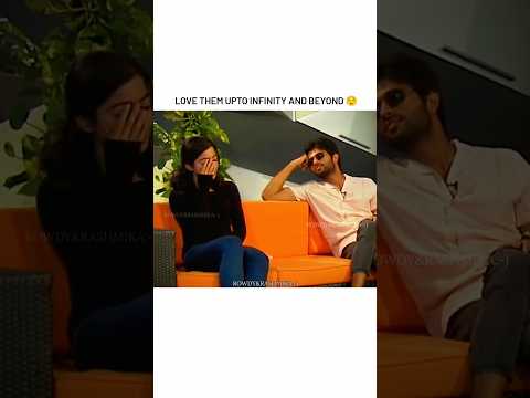 Vijay Deverakonda and Rashmika Mandanna #vijaydeverakonda #rashmikamandanna #love