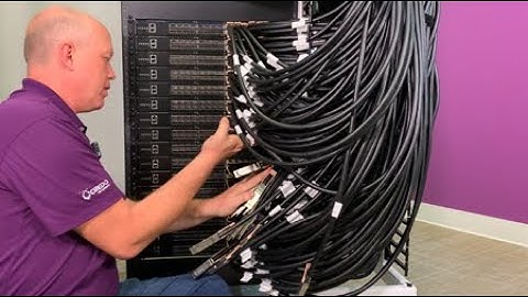 Part 2: Switch Serviceability in 400T 32U Rack Connected with 800G HiWire CLOS AECs vs. DACs