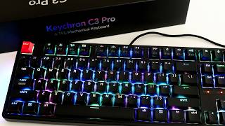 Keychron C3 Pro 8K TKL Keyboard (Red Switch) – Overview &amp; Sound Test 🔥 8000Hz Gaming Keyboard