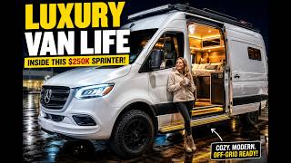 Inside a $250K Luxury Sprinter Van That Feels Like a Dream Home