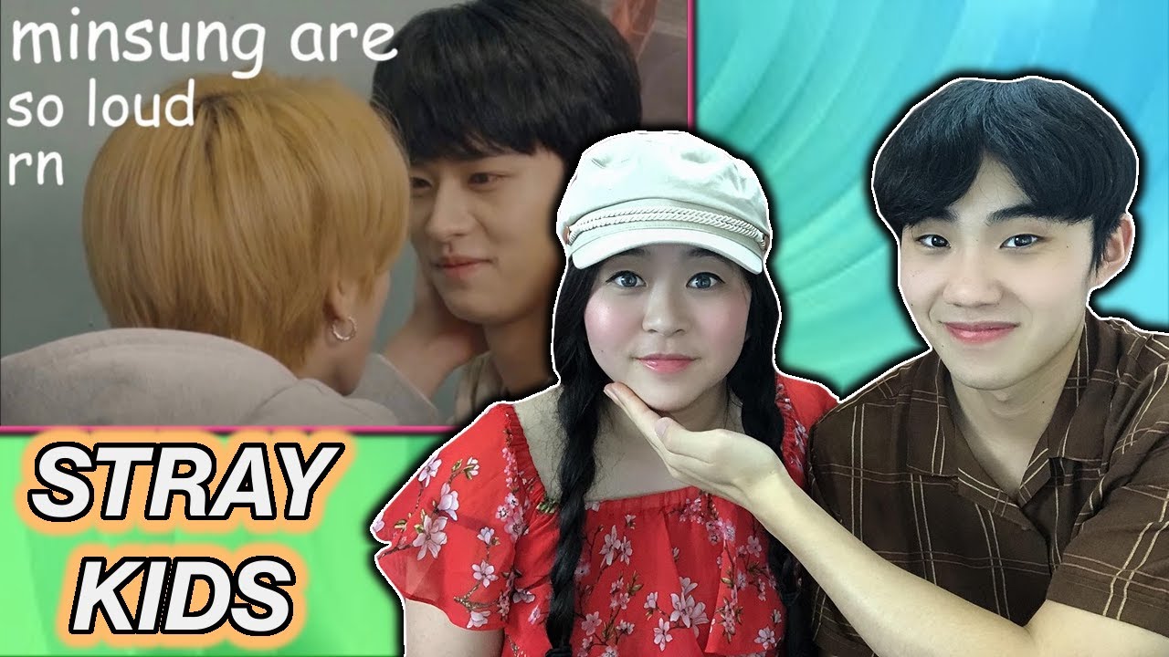 Couple Reacts To: Stray Kids Minsung Are So Loud (Minsung Moments) Reaction