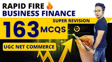 Complete Business Finance Mcqs || Business Finance Ugc Net || Ugc Net Commerce