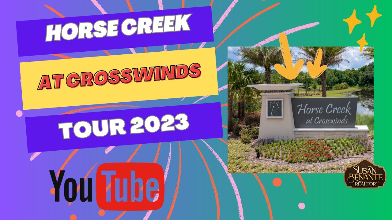 Horse Creek at Crosswinds Davenport FL Tour 2023 YouTube