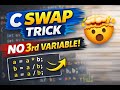 SWAP two variables using Multiplication &amp; Division Method in C #swapvariables #cprogramming