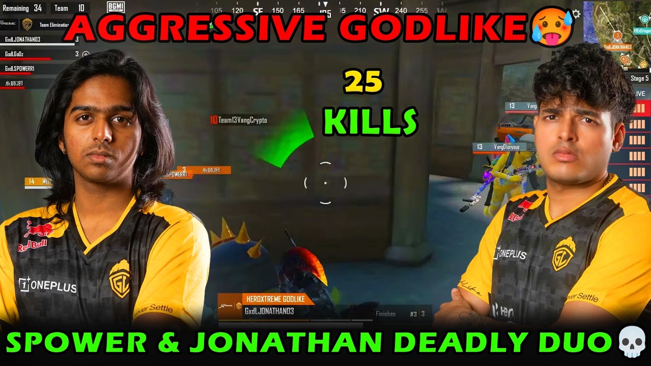 GODL QUALIFIED FOR FINAL😍 JONATHAN BACK🔥GODL 25 FINISHES TOTAL😮CONTROLLED AGGRESSION🥶GODL HIGHLIGHTS