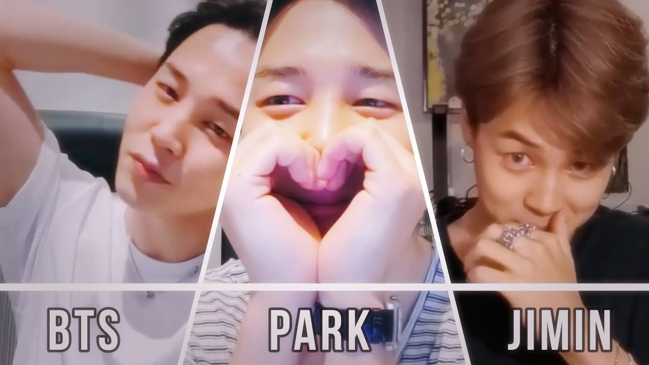 Park Jimin make you fall in love with him on Vlive (compilation - FMV - Cover up)