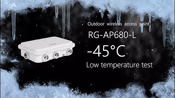 RG-AP680-L Low Temperature Test
