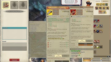 Tree of Savior: ichor transmutation (Asio Pistol).