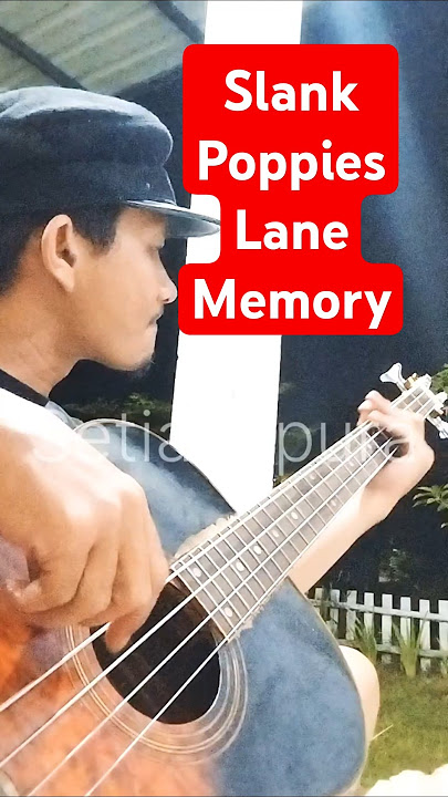 Slank - Poppies Lane Memory Bass Cover #shorts #music #cover #bass #slank #poppieslanememory