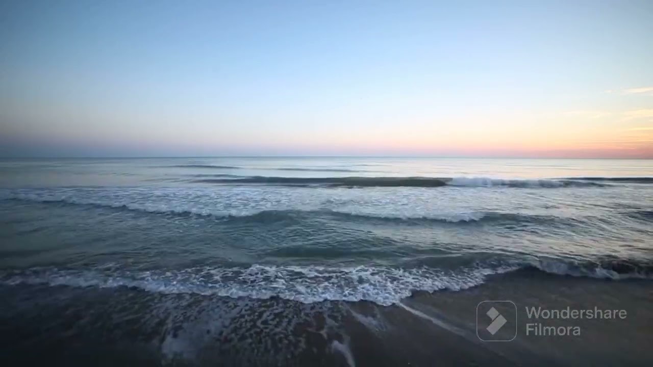 صوت أمواج البحر للإسترخاء