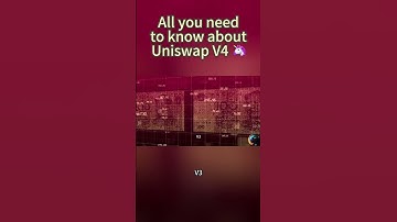 🦄️Everything you need to know about Uniswap V4📈（1） #crypto  #web3  #blockchain #uniswap  #uniswapv4