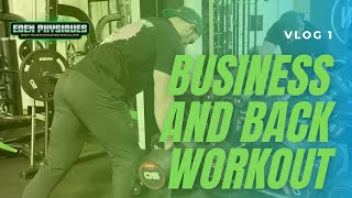 BUSINESS AND BACK WORKOUT
