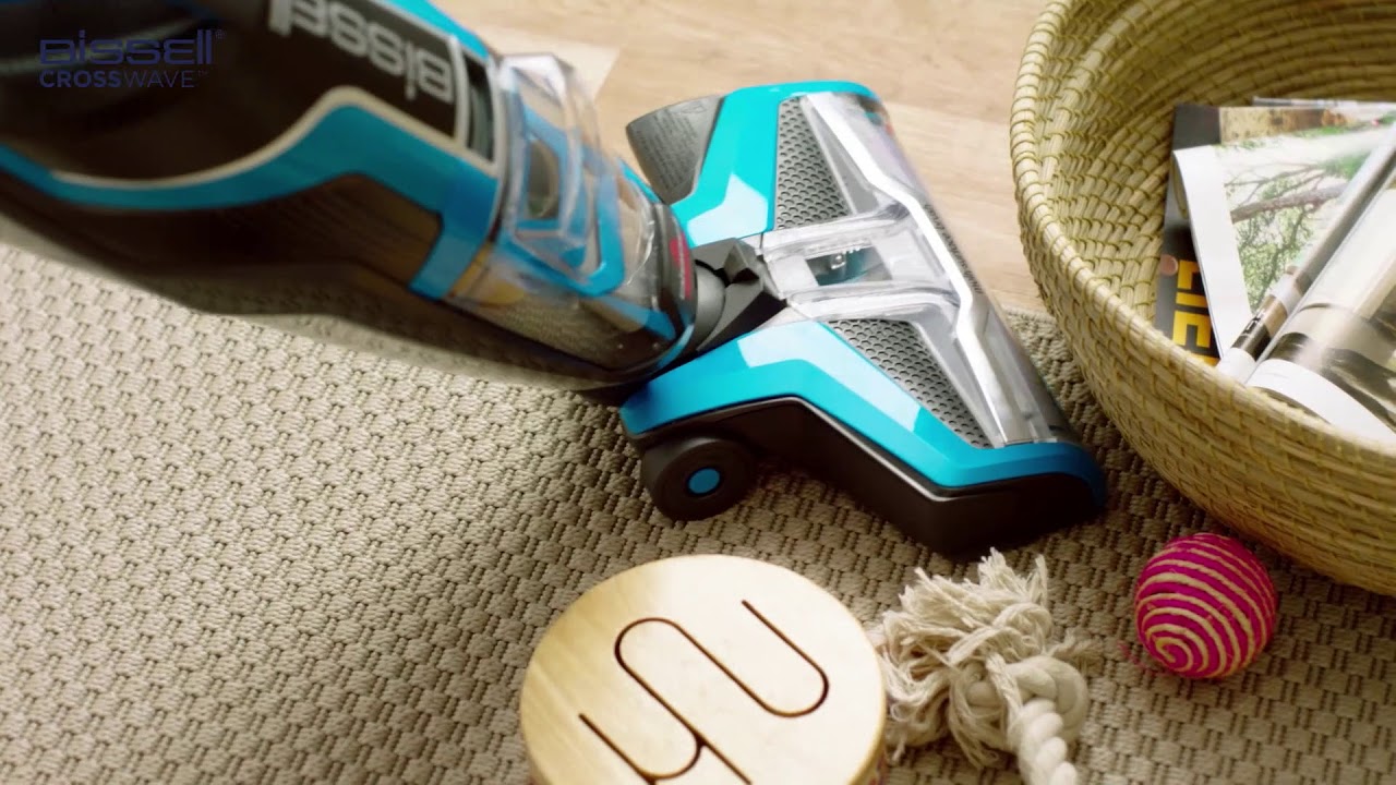 BISSELL CrossWave Vacuums, washes & dries, at the same time! YouTube