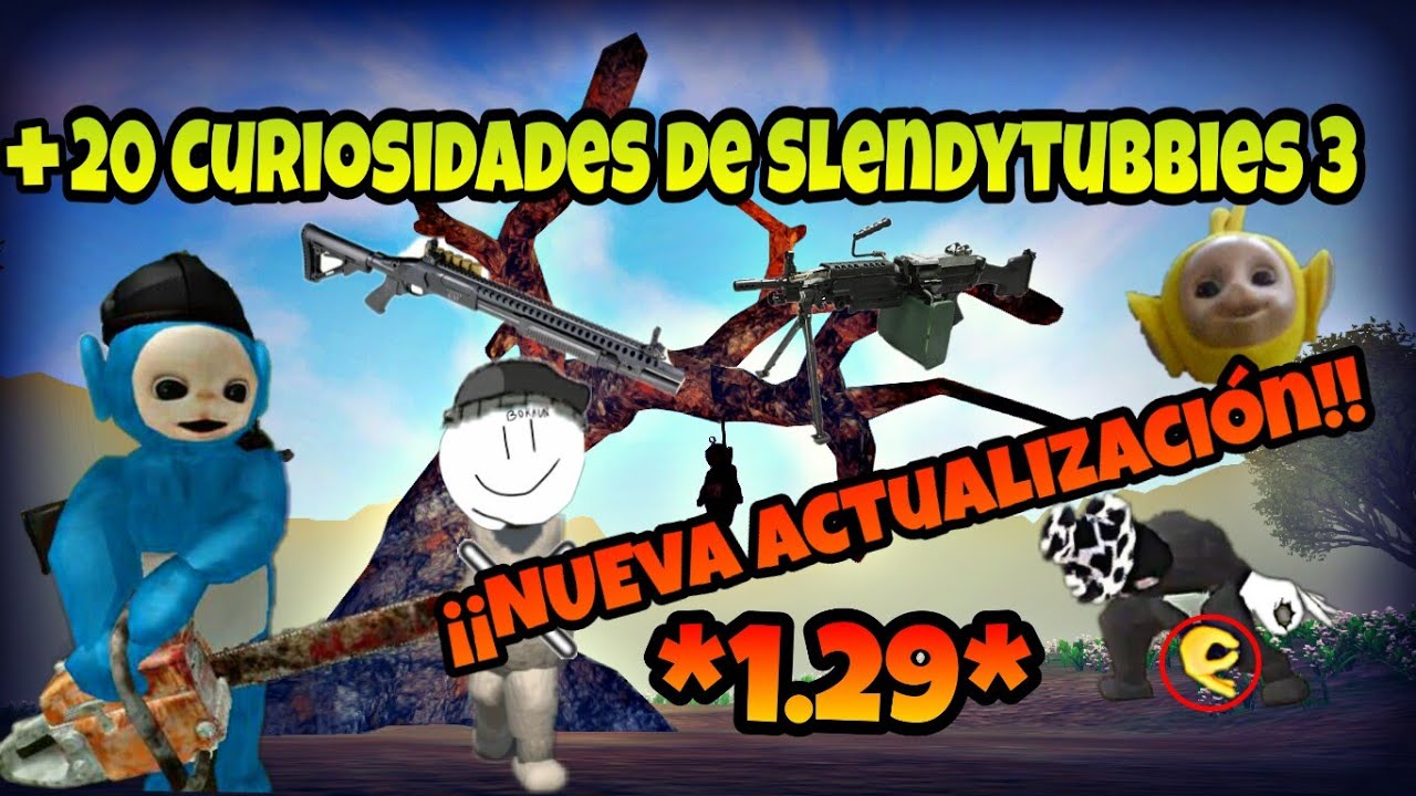 Nueva Actualizacion 1 29 20 Curiosidades De Slendytubbies 3 - tutorial la monetizacion en roblox 01 roblox amino en