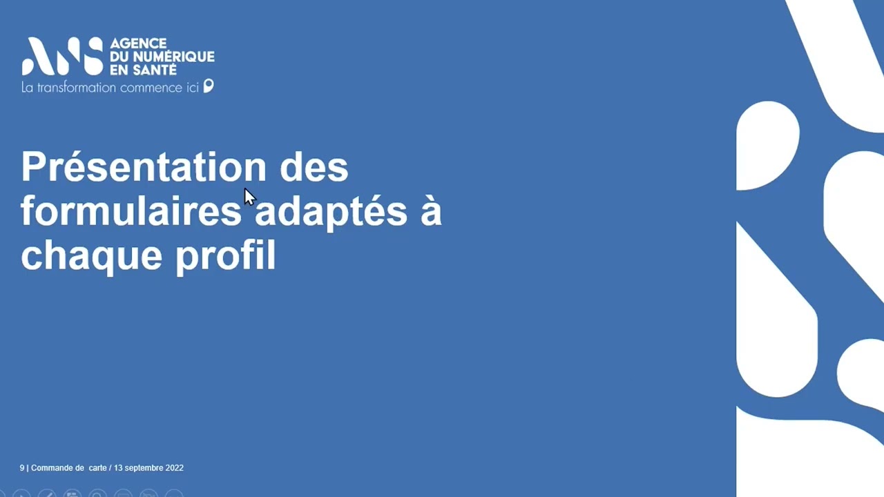 [webinaire] Pro Santé Connect | Commande de cartes CPx - 13 septembre 2022