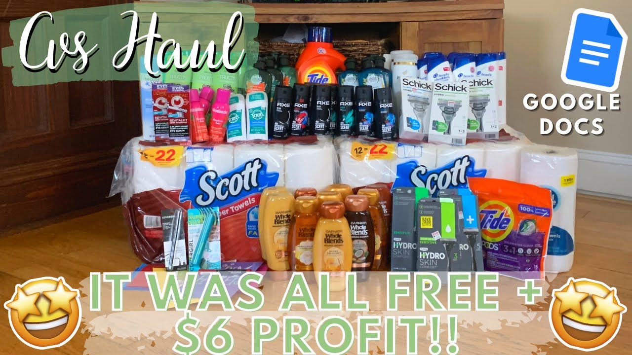 ALL FREE + $6 PROFIT!!!! 🔥 CVS HAUL 4/17-4/23 Hot Moneymakers + Glitches!