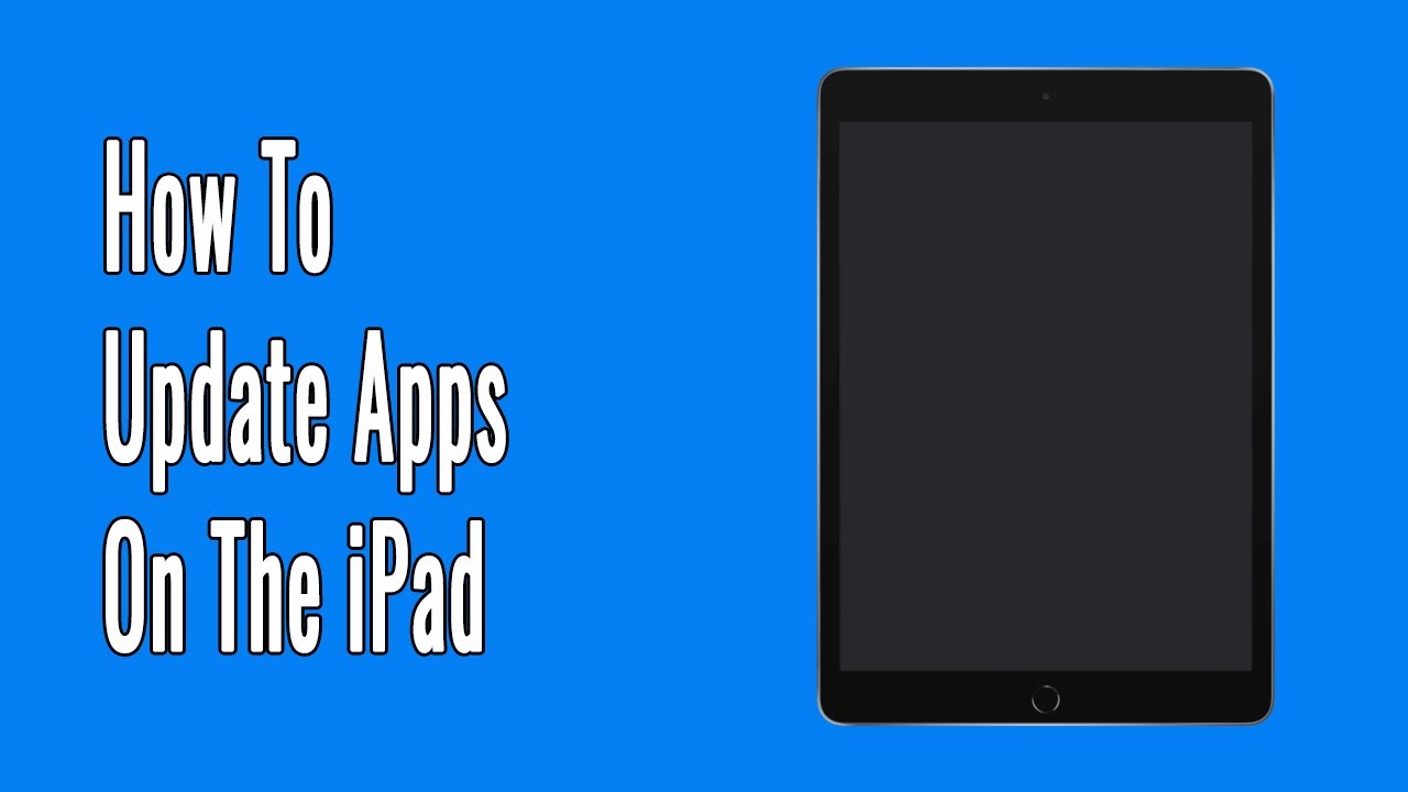 How to Update Apps on the iPad #shorts - YouTube