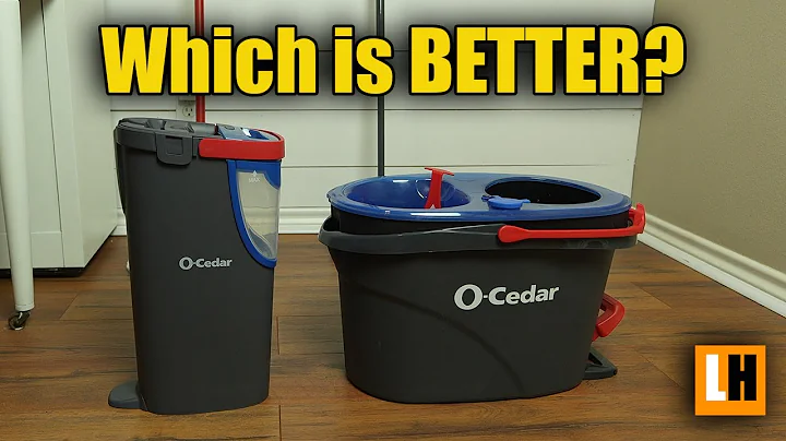 O-Cedar H2PRO Flat Mop System vs RinseClean Spin Mop