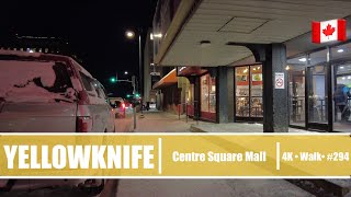 The Eerie Silence of a Dying Mall: Yellowknife Centre Square Mall | 4K #294
