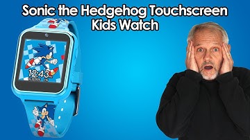 Features of the Sonic the Hedgehog Touchscreen Interactive Smart Watch