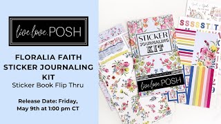 FLORALIA FAITH STICKER JOURNALING KIT FLIP THROUGH screenshot 4