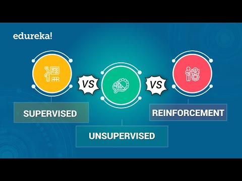 Supervised vs Unsupervised vs Reinforcement Learning | Data Science Certification Training | Edureka