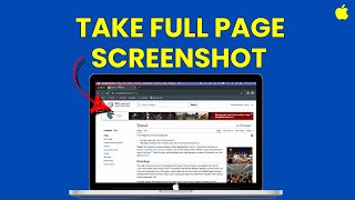 How To Take Full Page Screenshot in Mac in Safari and Google Chrome