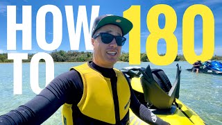 How To Ride A Jet Ski | How To 180 A Jet Ski | Jet Ski Tricks