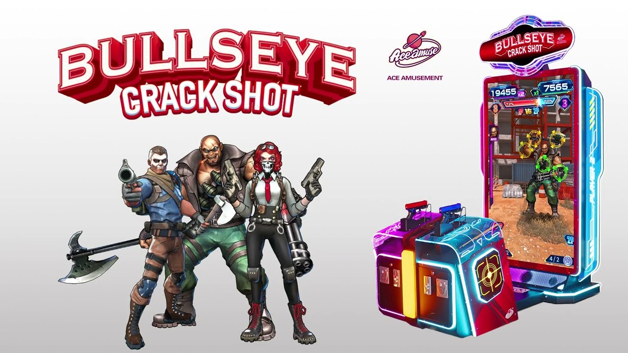 Bullseye Crack Shot – Jeu d'arcade de tir interactif avec pistolet de  précision — FestiMarketFrance, image size:1280x720