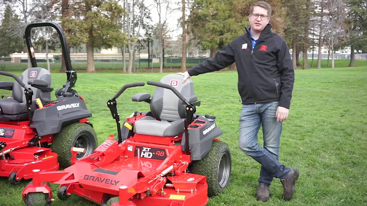 2017 Gravely ZT HD Zero Turn Professional Lawn Mower Overview